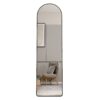 Arched Full Length Mirror With Frame For Bathroom Bedroom ing Store - Black - Image 10