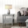 Warm Shaker - End Table - Fog Gray - Image 11