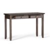 Artisan - Console Sofa Table - Natural Aged Brown - Image 3