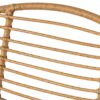 Cordella - Outdoor Woven Wicker Chairs With Cushions, (Set of 2) - Brown / Beige - Image 13