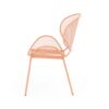 Elba - Modern Chair (Set of 2) With Mesh Seating - Orange - Image 8