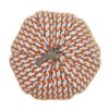 Pumpkin Ornament Decor For Holiday Harvest Festival Fall Festival & Thanksgiving (Set of 2) - Orange Multi - Image 8