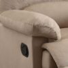 Arcadia - Woven Motion Recliner - Beige - Image 7