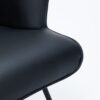 Rocking Chair, Glider Chair, Rocking Accent Chair With Lumbar Pillow And Ottoman For Living Room - Black - Image 8