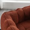 Soft Bean Bag Chair With High Resilient Foam (Chips) - Red / Brown - Image 12