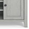 Amherst - TV Media Stand - Fog Gray - Image 6