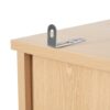 Tall Bathroom Cabinet With 1 Door, 3 Drawers, Open Storage - Wood - Image 18