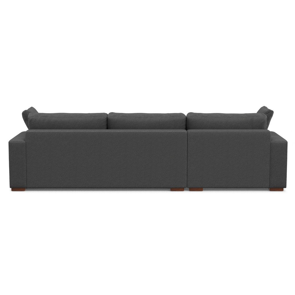Charlie - Deep Seater Left Sectional Sofa - Gray - Image 14