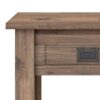 Monroe - End Table - Rustic Natural Aged Brown - Image 3