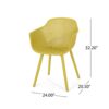 Lotus - Chair (Set of 2) - Yellow - Image 3