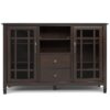 Connaught - Tall TV Stand - Brown - Image 2