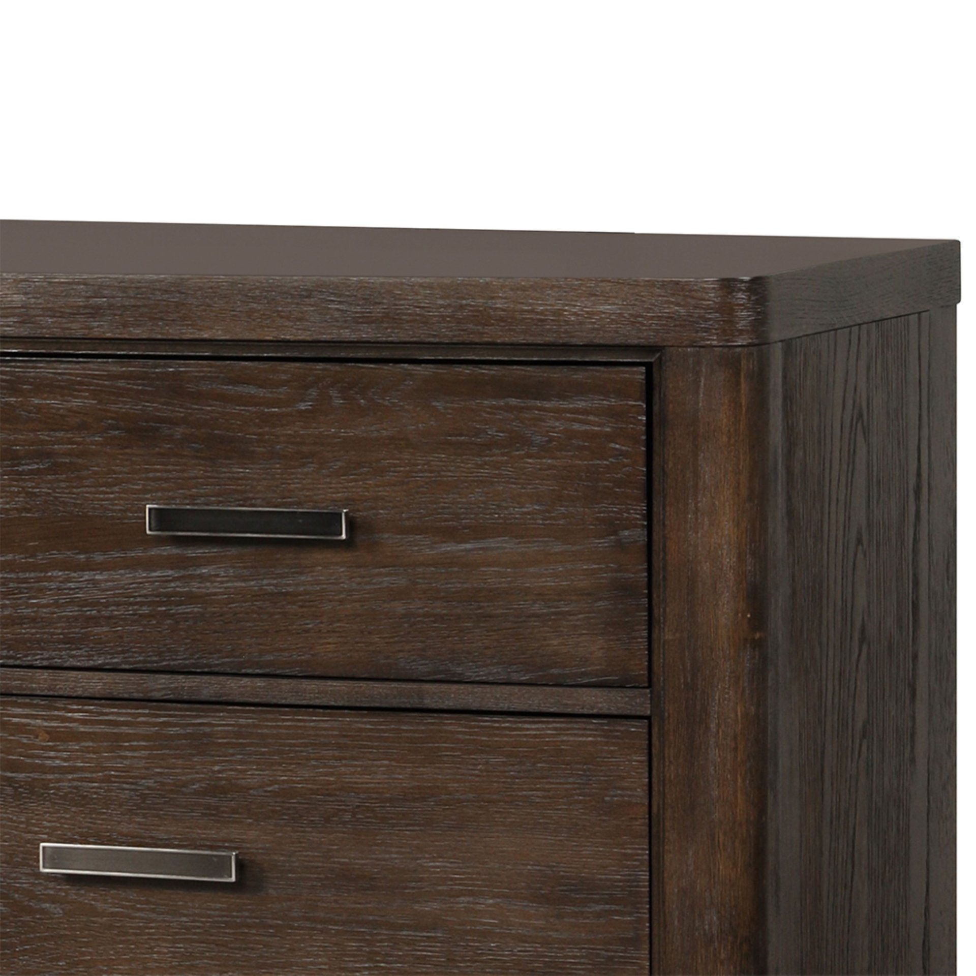 6 Drawer Dresser - Antique Brown - Image 3