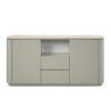 Ingram - Ceramic Top Server - Light Gray - Image 6