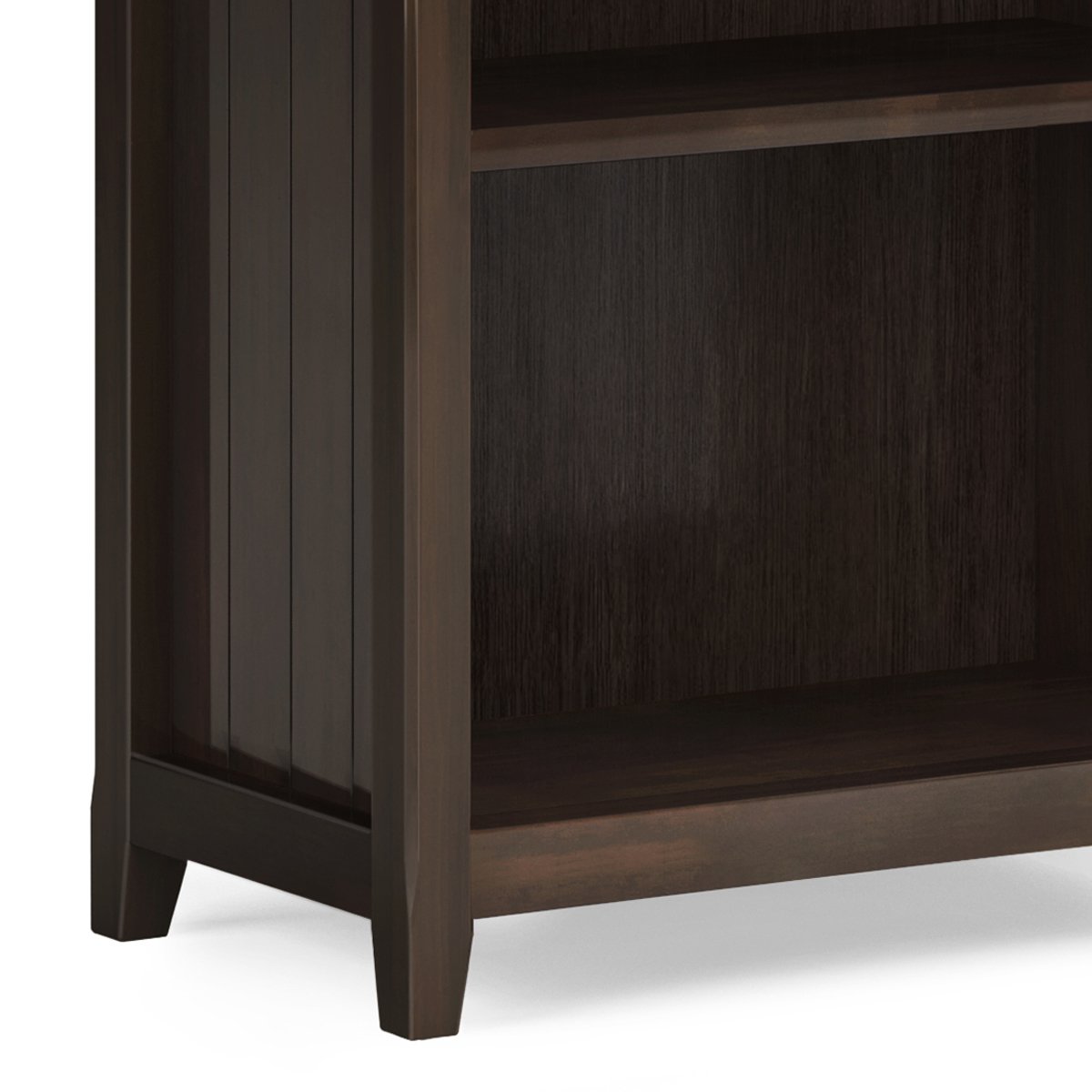 Acadian - 5 Shelf Bookcase - Brunette Brown - Image 6
