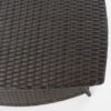 Berkeley - Chaise Lounge Side Table Outdoor Polyethylene Wicker - Brown Multi - Image 13