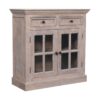Cabinet With Glazed Doors - Gray - Image 7