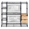 Open Style Wardrobe With Hanging Rails, Shelves And Drawers - White - Image 11