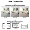 Modern Modular Cloud Sofa Bed, 6 Seat Chenille Sectional Couch Set With Ottoman, Free Combination, Convertible U Shaped Sleeper Sofa - Beige - Image 22