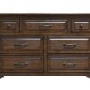 Verna - 7 Drawer Dresser - Brown - Image 2