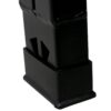 Pneumatic 360 Degree Swivel Stool, Mechanics Rolling Creeper Seat, Heavy Duty Mechanics Stool - Black - Image 7