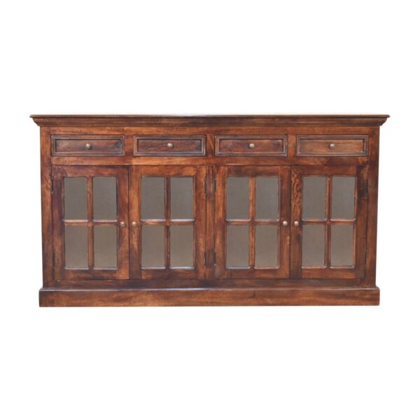 Glazed Sideboard - Walnut