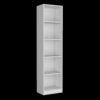 Levan - 3 Piece Living Room Set With 3 Bookcases, Spacious And Elegant Design - White - Image 6