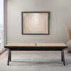 Keira - Bench - Black / Rattan - Image 10