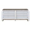 Paavan - Console Cabinet - White / ChampagneChampagne - Image 3