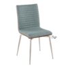 Mason - Contemporary Dining / Chair With Swivel (Set of 2) - Walnut / Green - Image 2