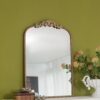 Arch Mirror, Baroque Inspired Wall Decor For Bathroom Bedroom Living Room - Gold - Image 4