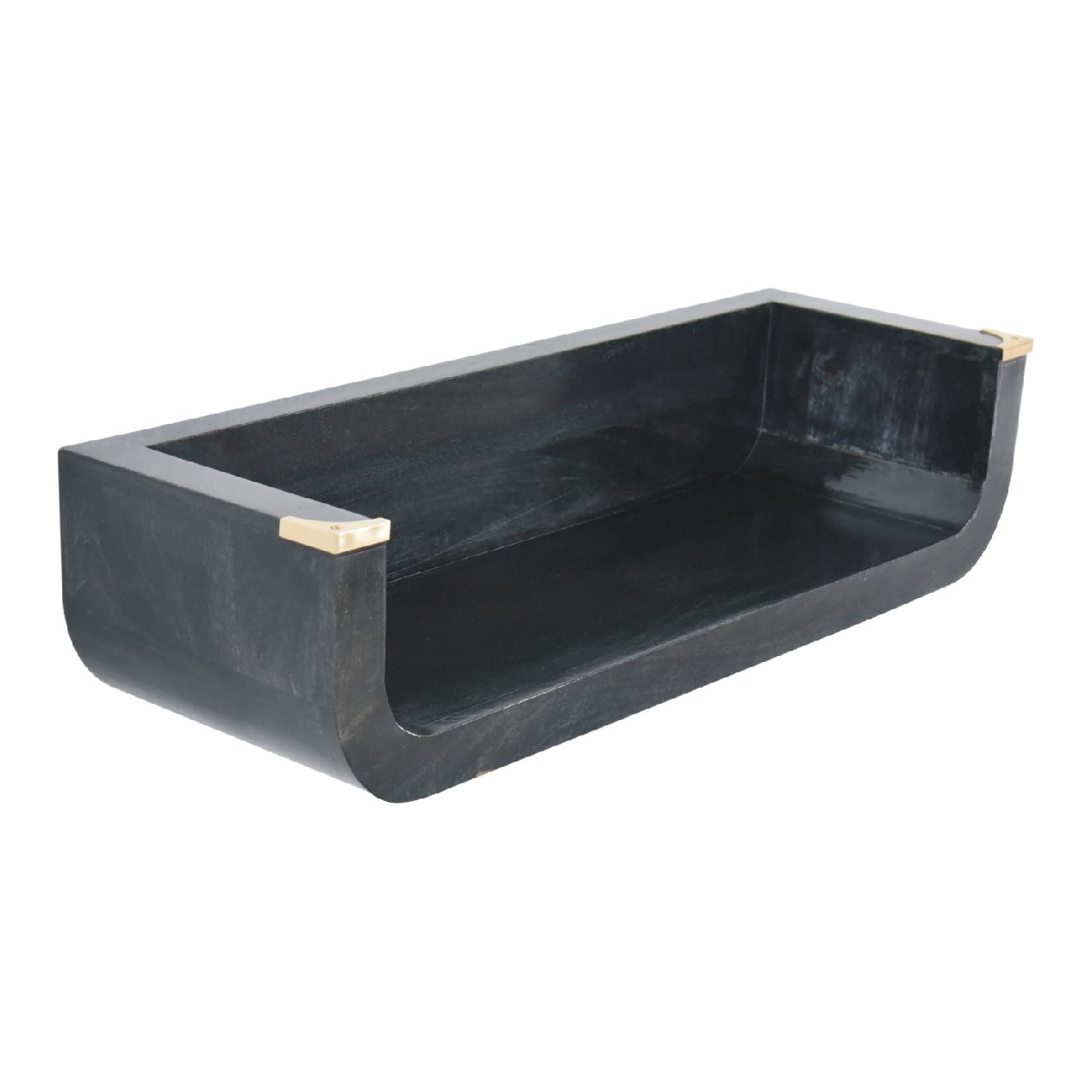 Indira - Floating Console Table - Black - Image 9