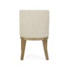 Modern Minimalist Dining Chair Mp2 (Set of 2) With Upholstered Comfort - Beige - Image 12