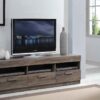 Alvin - TV Stand - Rustic Oak - Image 4