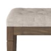 Waverly - Small Tufted Ottoman Bench - Natural - Image 5