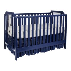 Celeste - 3 In 1 Convertible Island Crib - Navy Blue