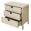 3 Drawer Cabinet, For Bedroom - Natural - Image 12