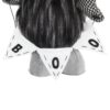 Gnome With 'Boo' Banner, For Halloween Decor - Black White - Image 3