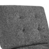 Modular Corner Sofa With Chenille Upholstery - Gray - Image 7