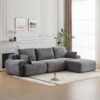 Compressed Sofa, Large Sectional Couches For Living Room - Gray - Image 2