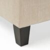 Glouster - Contemporary Storage Ottoman - Light Beige - Image 16