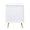 Gaines - High Gloss Nightstand - White - Image 4