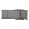 Oxton - Outdoor Chaise Lounge With Adjustable Aluminum Frame - Gray - Image 10