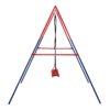 Xiunan Leisure - 2 In 1 Baby Swing Set Safe Playground Accessory - Blue / Red - Image 8