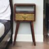 Eden - Mini Nightstand - Chestnut - Image 10