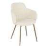 Boyne - Contemporary Chair (Set of 2) - Antique Copper / Cream - Image 2