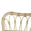 Outdoor Wicker Patio Dining Chairs (Set of 2) With Durable Iron Frame Rattan Weave - Natural - Image 14