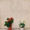 2 Pack Metal Garden Trellis Rustproof Trellis For Climbing Plant Outdoor Flower Support - Cream White - Image 3