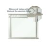 Varian - Mirrored Designed Mirror - Silver - Image 4