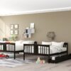 Full Over Full Bunk Bed With Drawers And Ladder For Bedroom - Espresso - Image 12