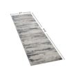 Geometrix - 2'7" X 9'10" Area Rug Runner Geometric 3D Effect - Ivory / Gray - Image 7